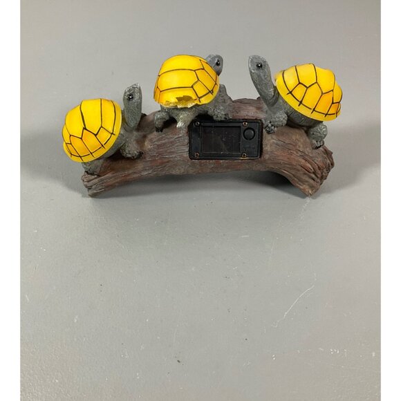VP Home Solar LED Garden Light - Welcome Turtles on a Rock, Cordless Outdoor Dec - Picture 4 of 6
